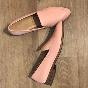 Madewell the Frances Loafer Pink Oyster Size 11